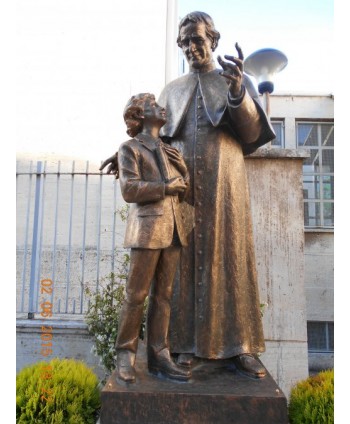 Don Bosco con Domenico Savio